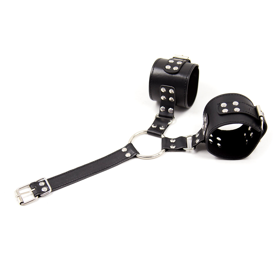 Come Closer Neck Restraint System | Wrist | Bondage | Soft Vegan Leather