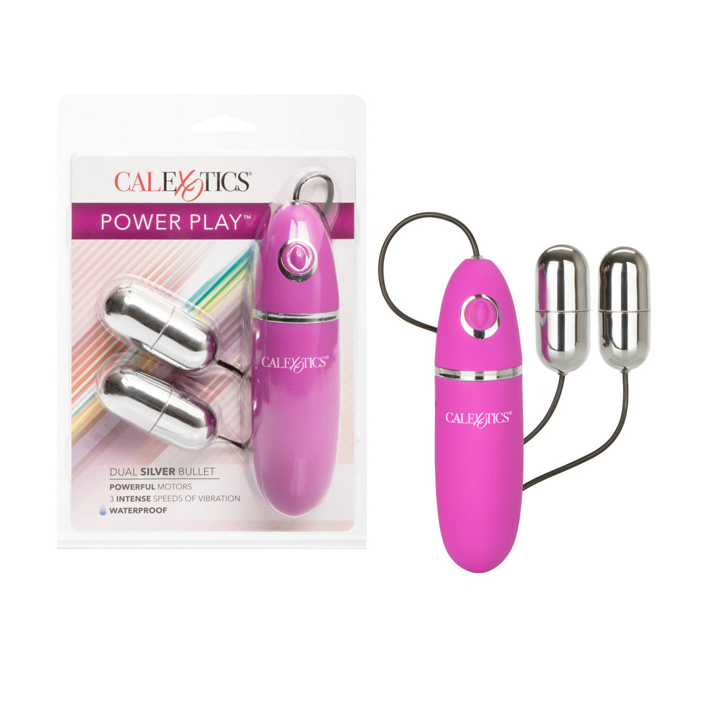 Calexotics Power Play | Dual Wired Remote Control Bullet | Vibrator