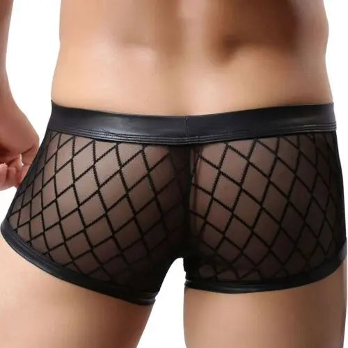 Talos Boxer Briefs | Mesh | Black | Stretch megan