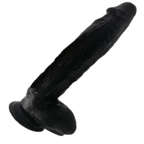 Come Closer 12" Mega Dildo | Hunk | Black