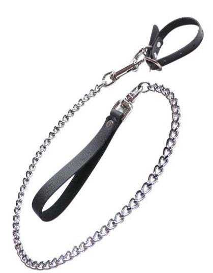 Come Closer Lux Buckling Cock Ring | Dog leash | Adjustable