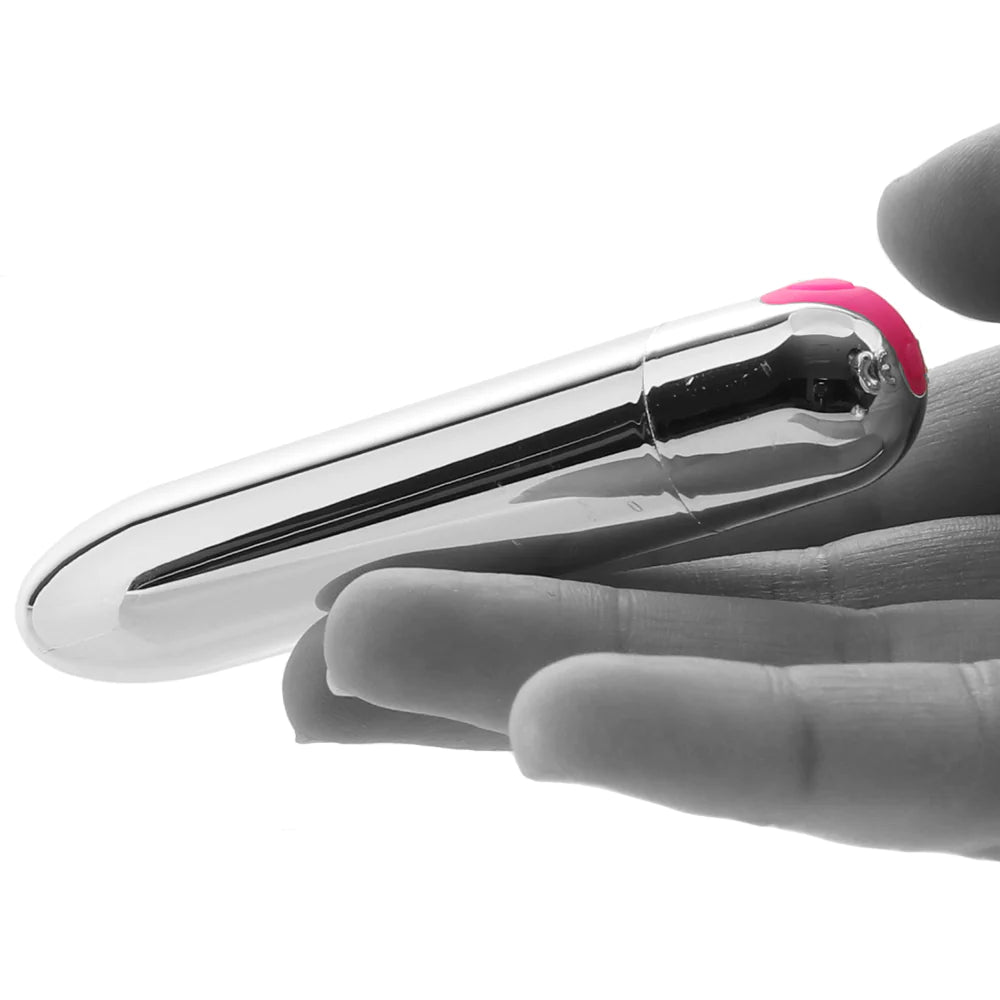 Rechargeable Pink Pussy Cat Bullet | Sliver | USB | Power full
