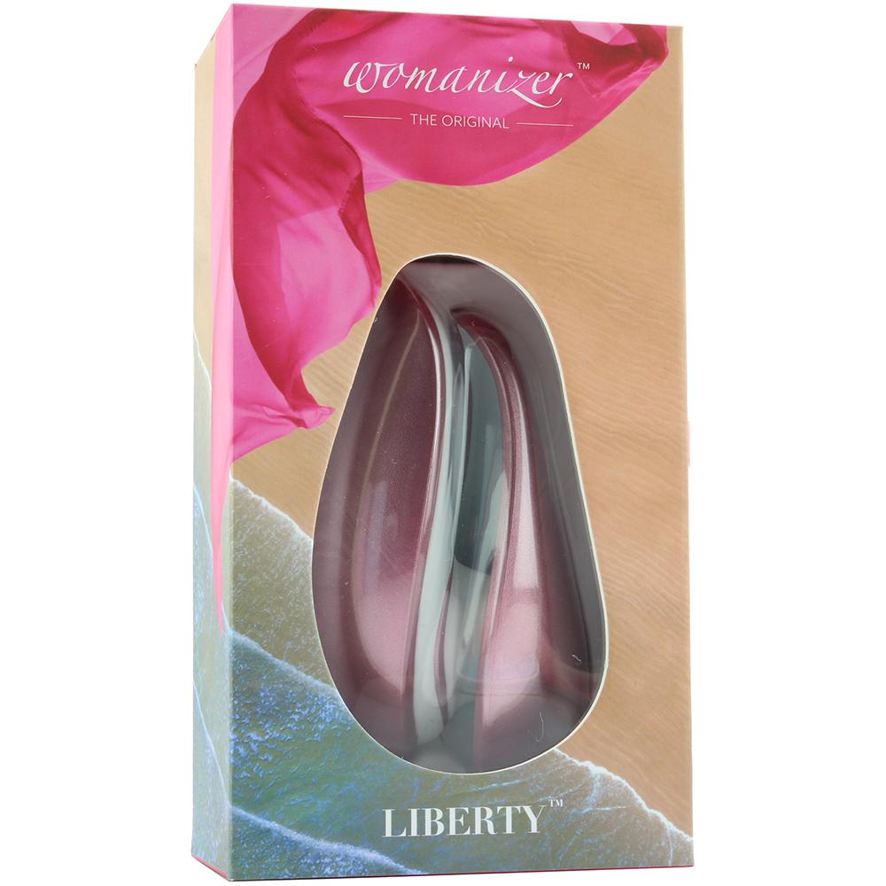 Womanizer Liberty Clitoral Stimulator | Pink Rose