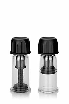 California Exotics Nipple Play Vacuum Twist Suckers | Black