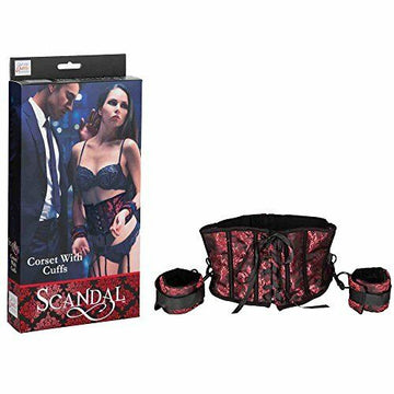 Scandal Corset With Cuffs | Fetish | Couples