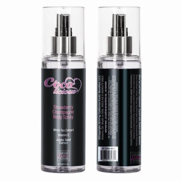 Coco Licious Strawberry Champagne Body Spray | Better Sex, Sex Enhancement, Sex Toys, Adult Toys | My Sex Shop