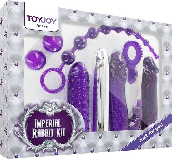 ToyJoy Imperial Rabbit Kit Gift Set | 7 Pieces | Couples Sex Toys