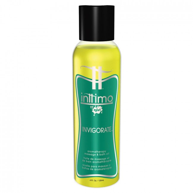 Wet Inttimo Massage Oil Invigorate Transparent 120ml